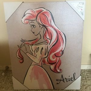 Disney little mermaid Ariel canvas